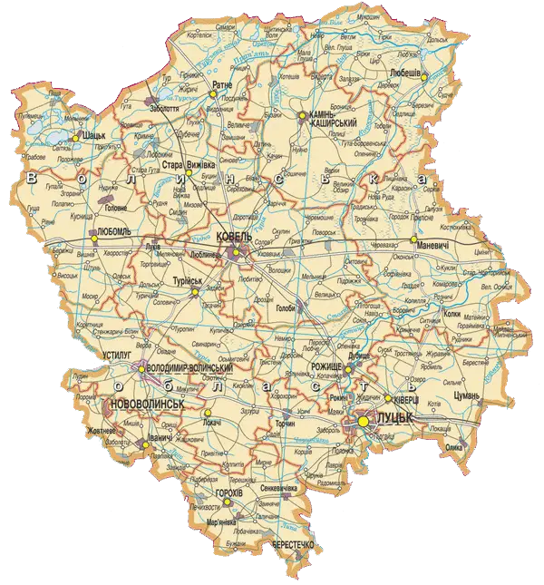 Detailed Regional Map