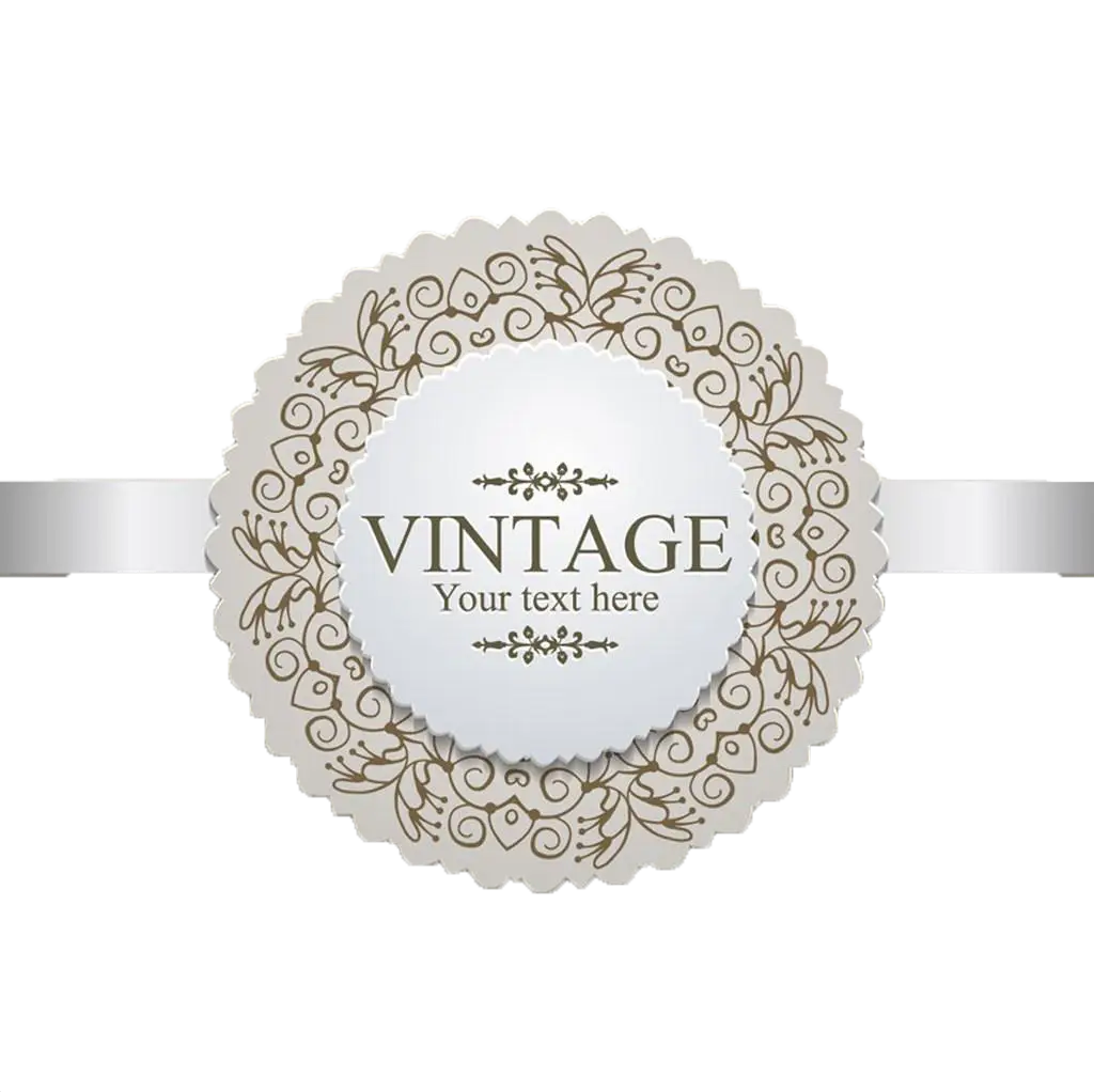 Ornate Vintage Label