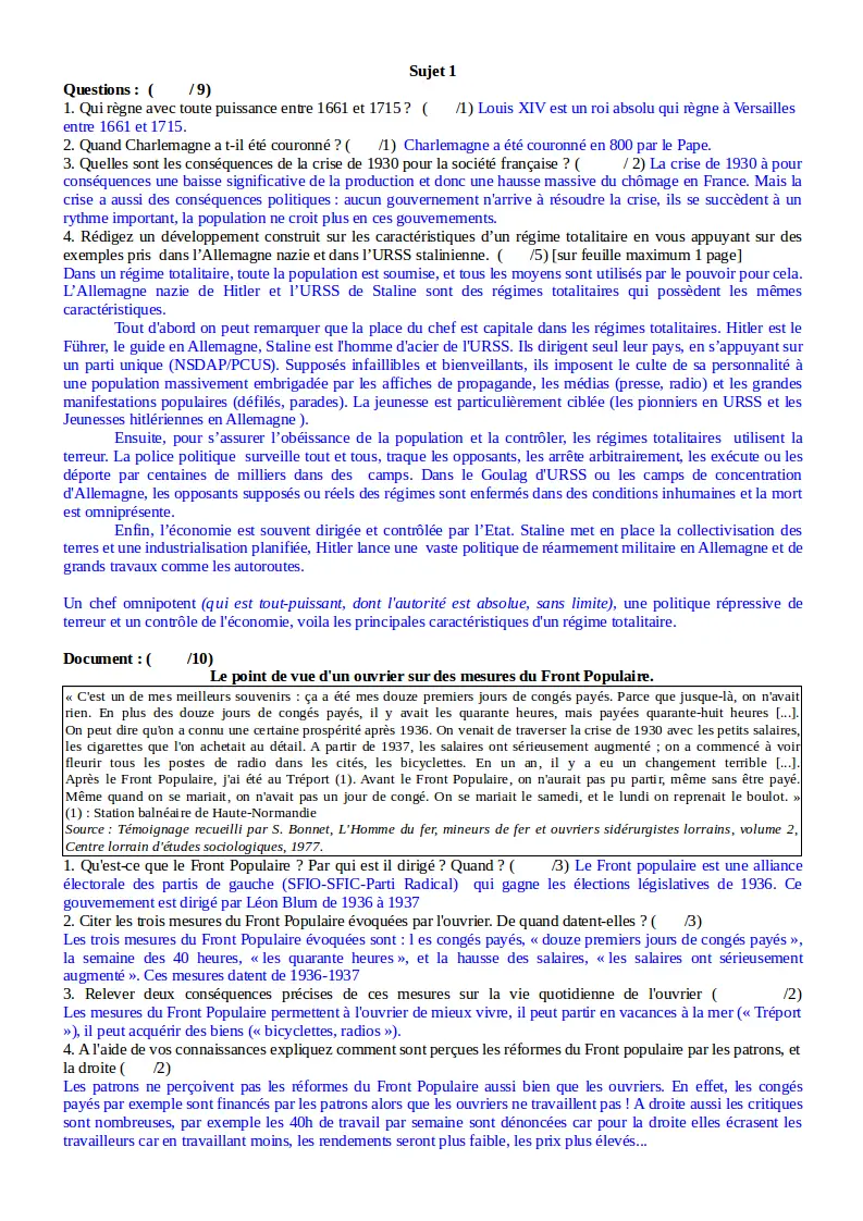 French Text Document
