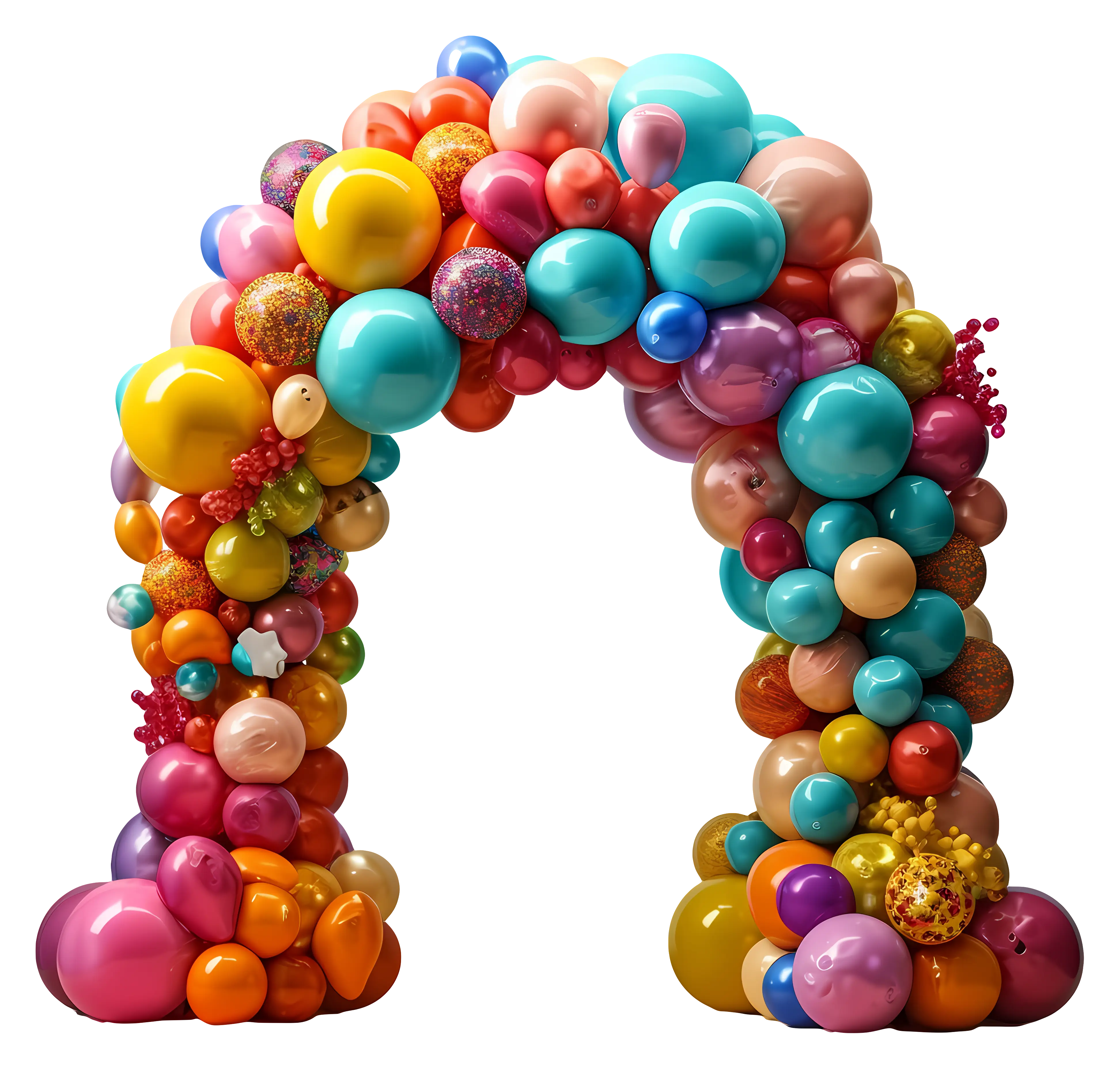 Colorful Balloon Arch