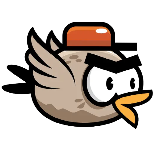 Angry Bird with Hat