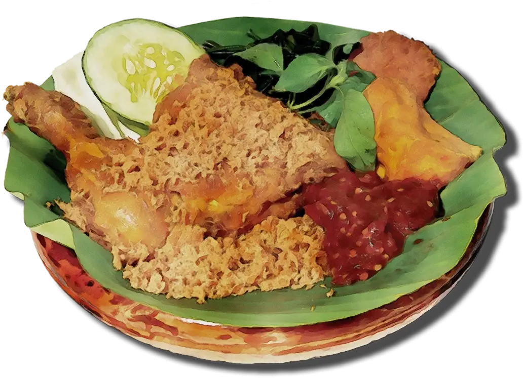 Plate of Fried Chicken