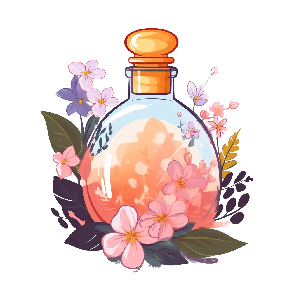 Decorative Flower Bottle