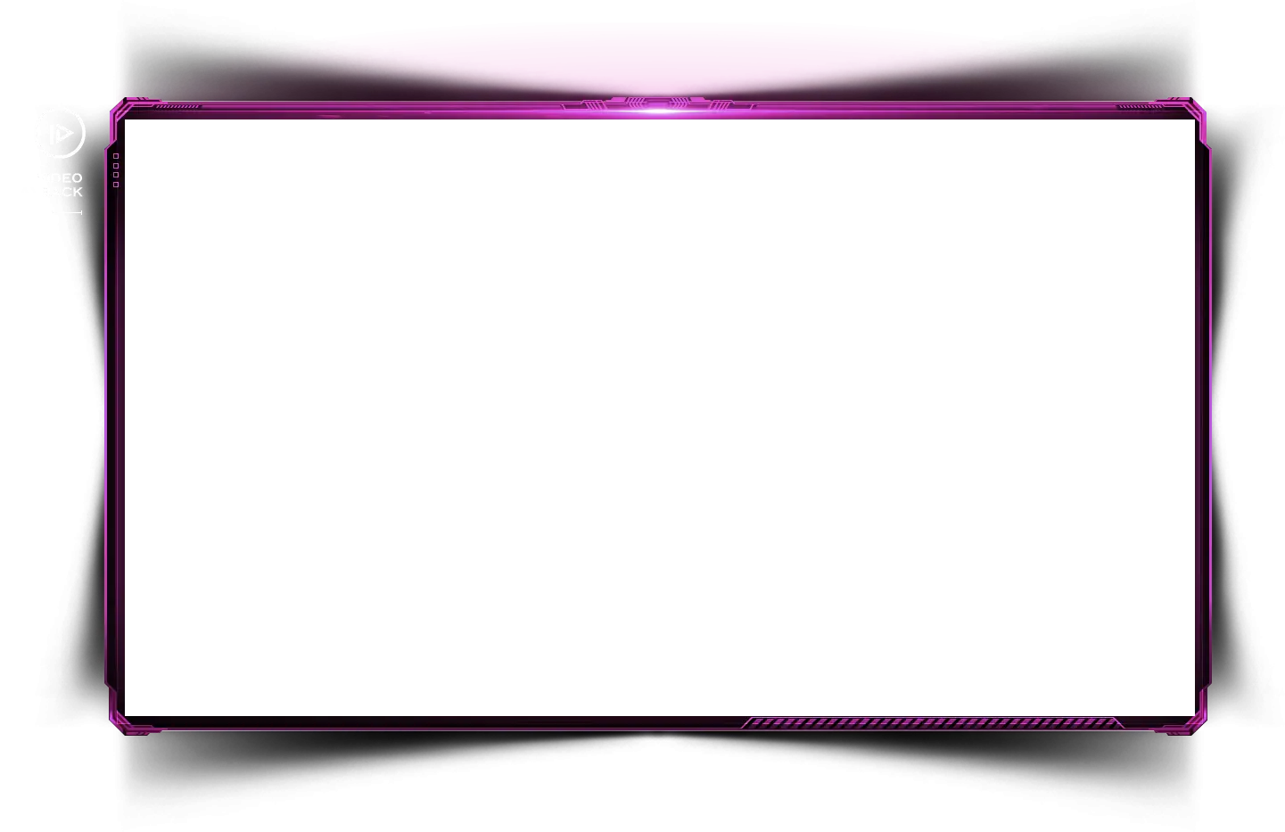 Purple Decorative Frame