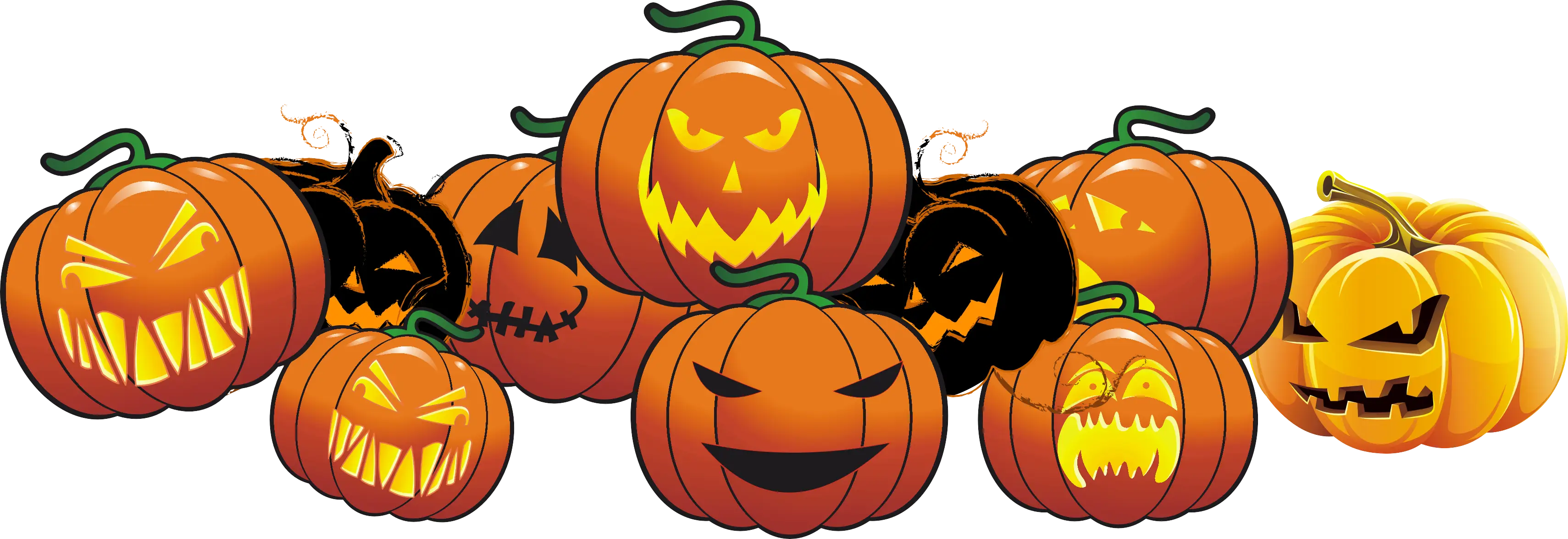 Spooky Halloween Pumpkins