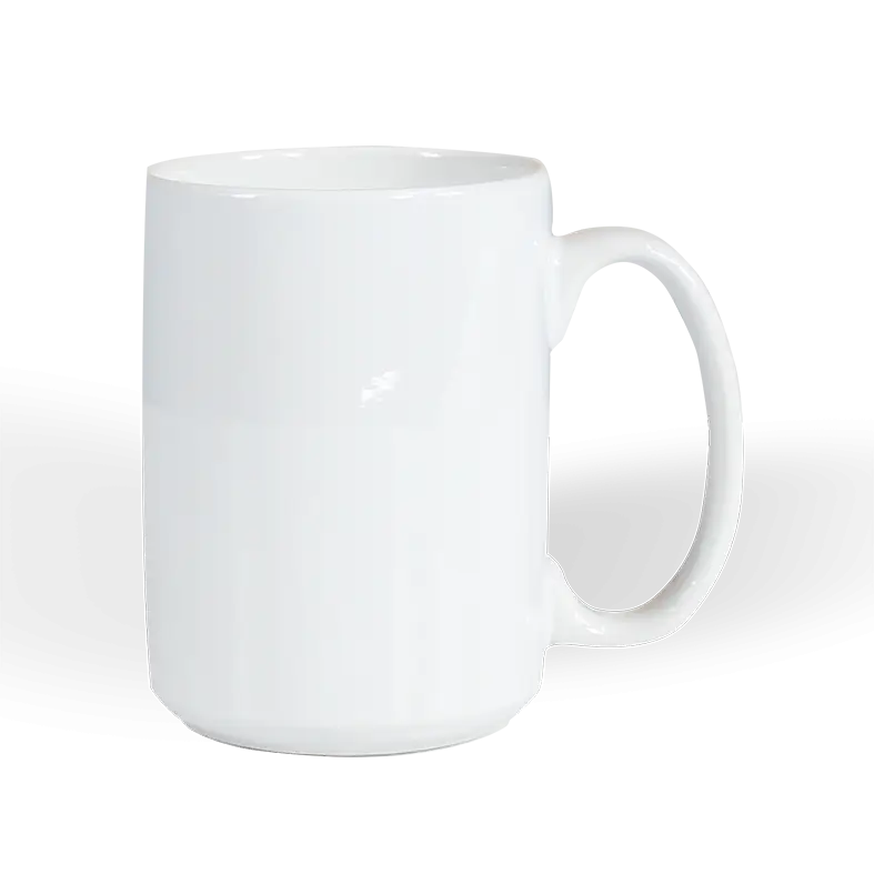 Plain White Coffee Mug Design
