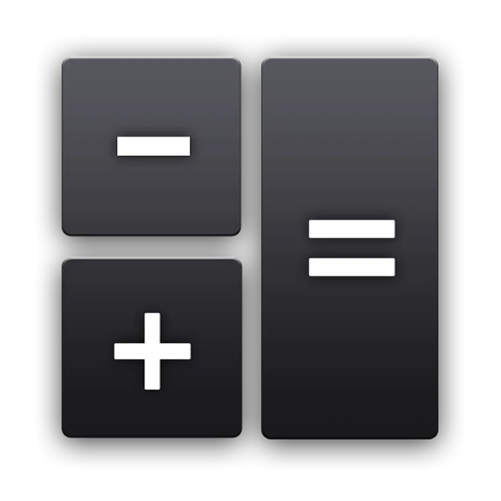 Mathematical Symbols Icon with Plus, Minus, and Equals