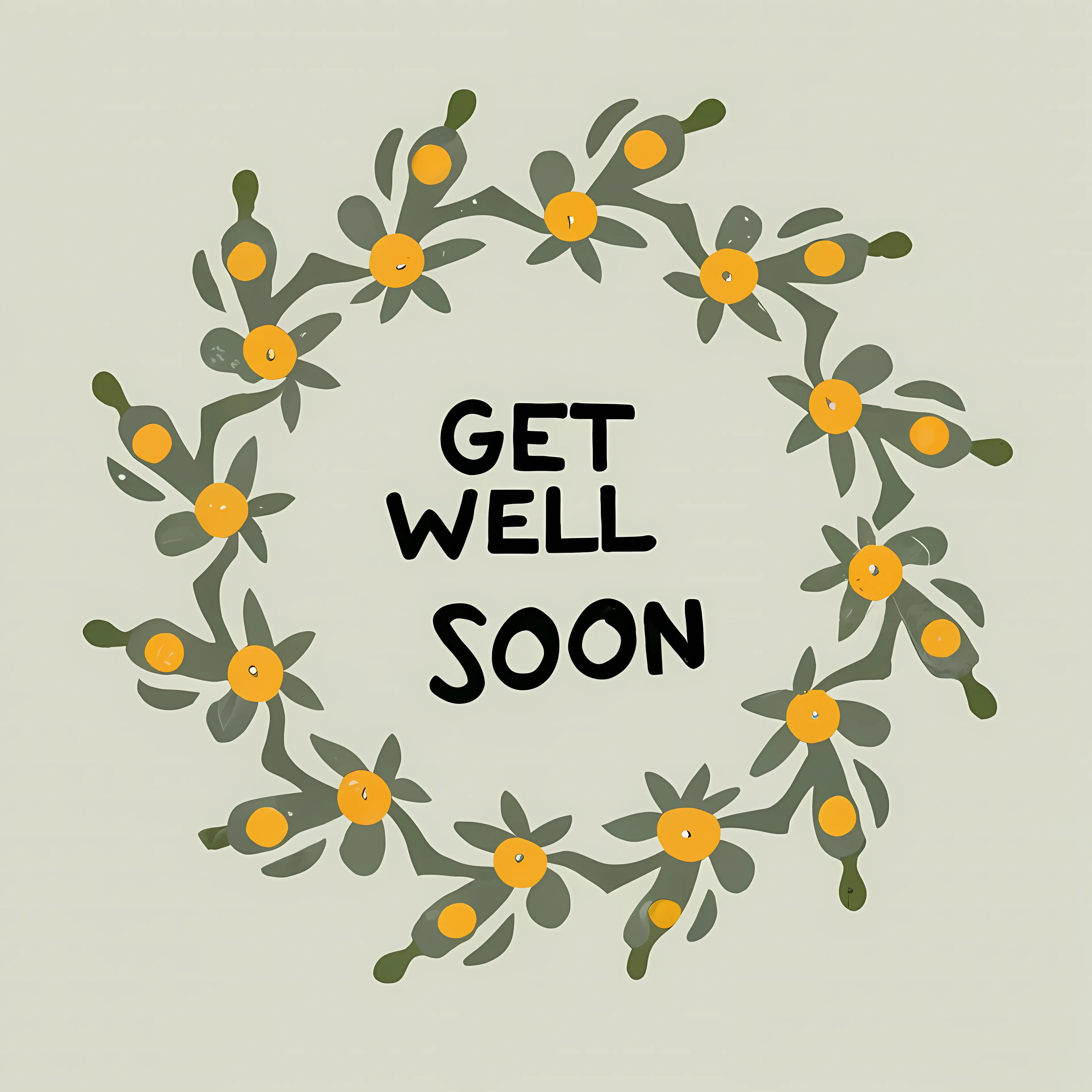 Get Well Soon Wreath