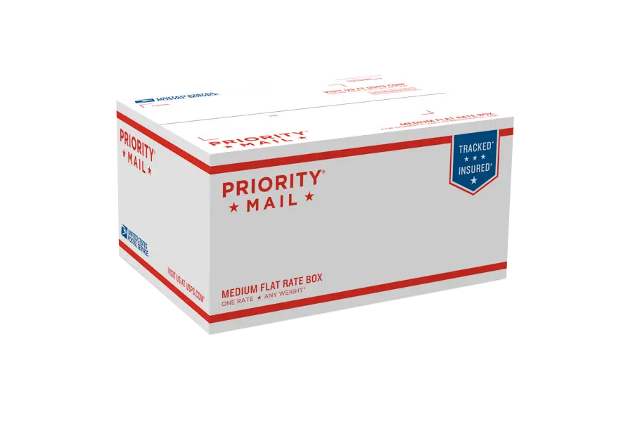Priority Mail Box for Shipping