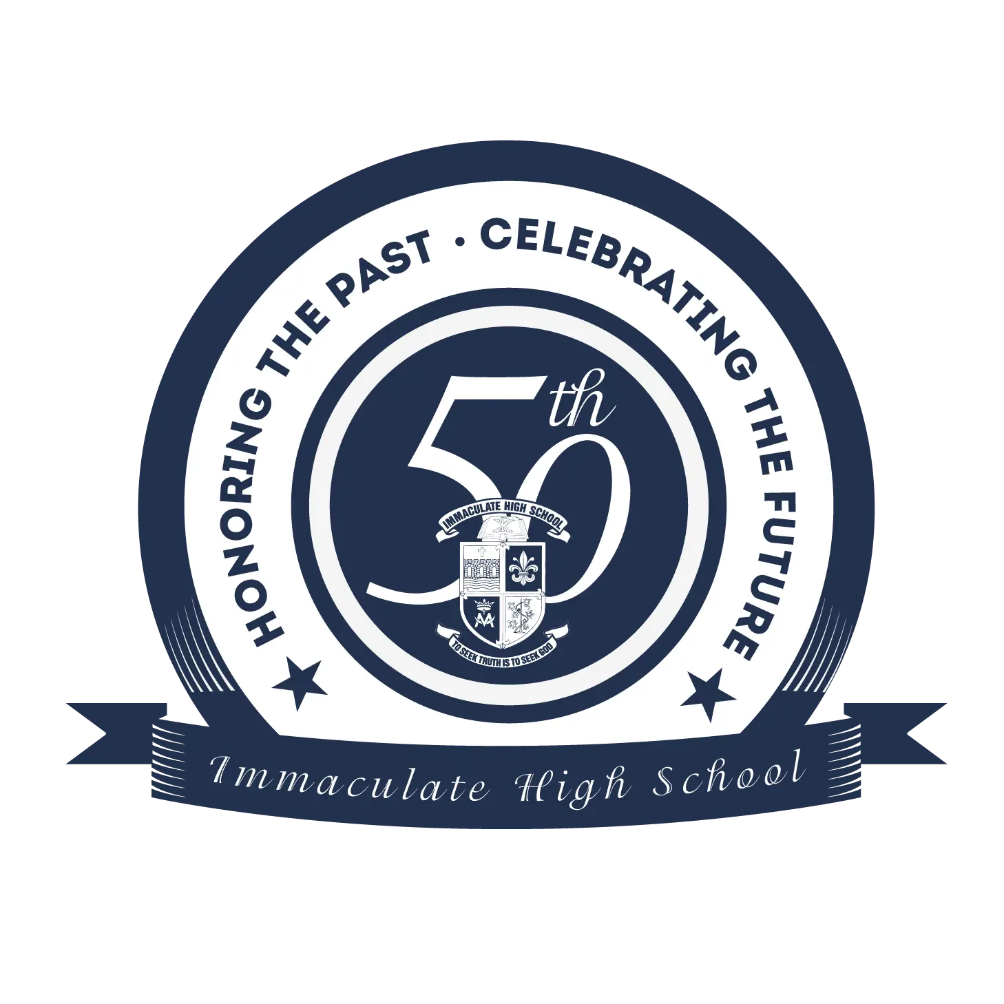 50th Anniversary School Emblem