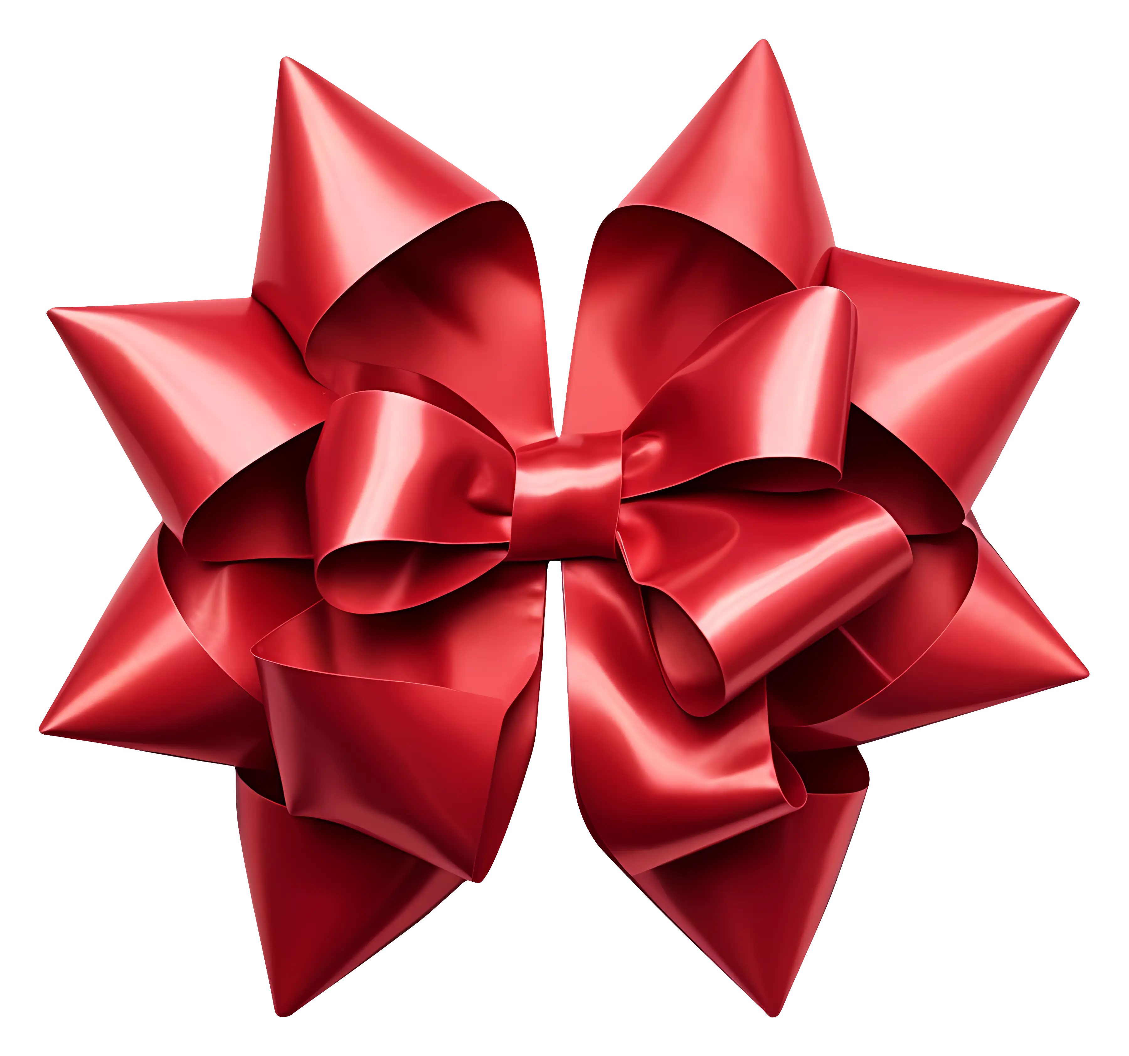 Beautiful Red Bow for Gift Decoration