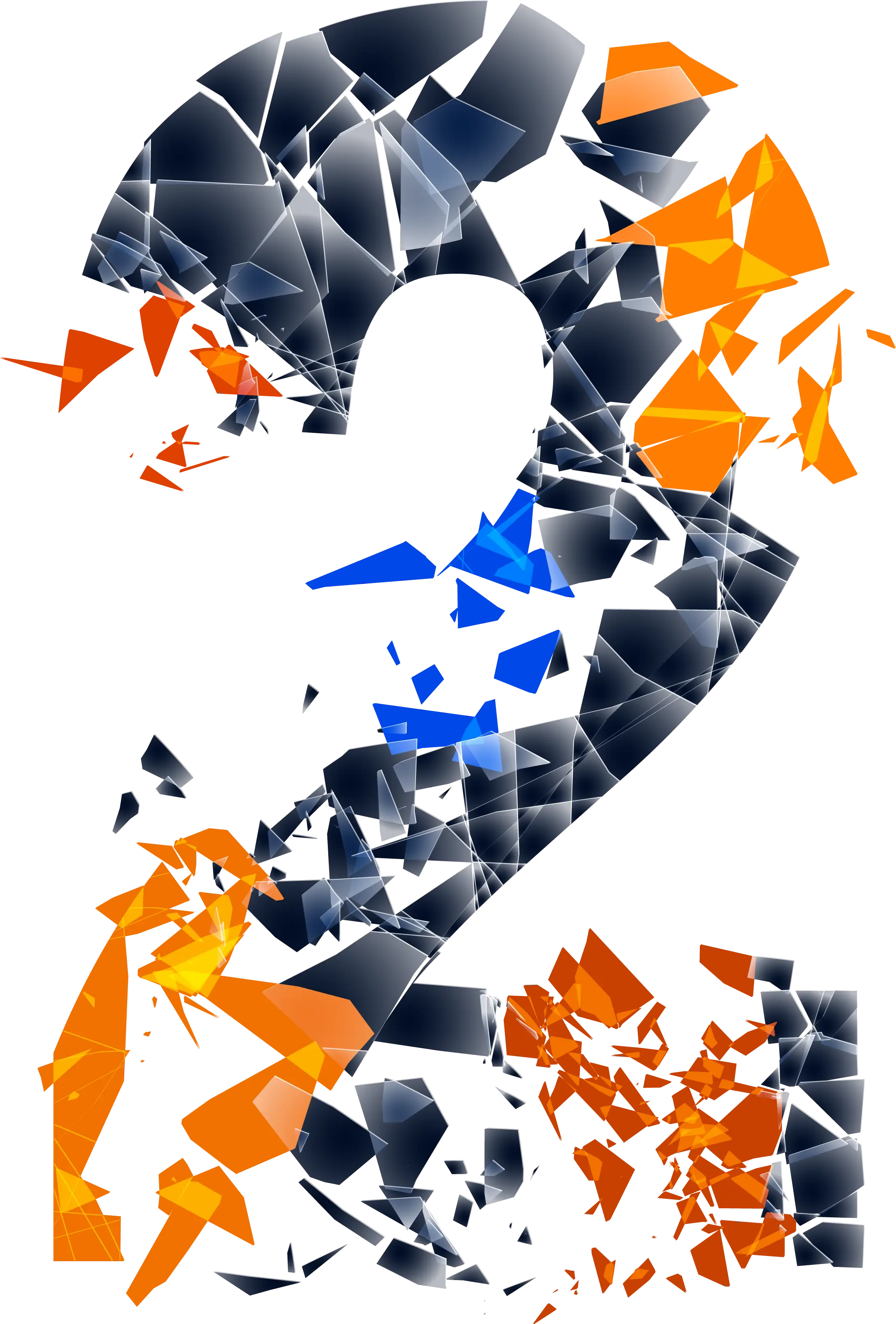 Shattered Abstract Number 2