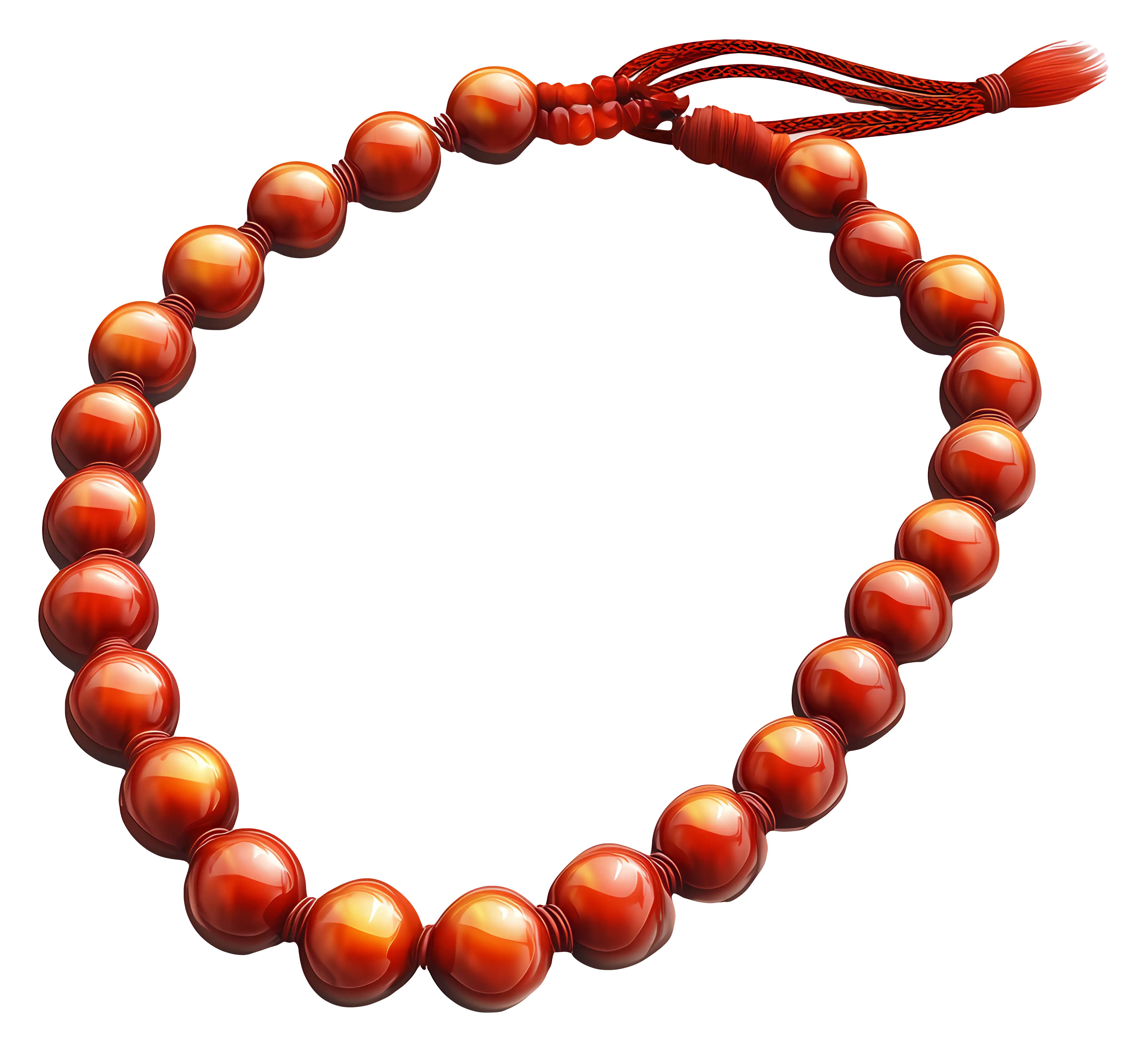 Elegant Wooden Bead Bracelet