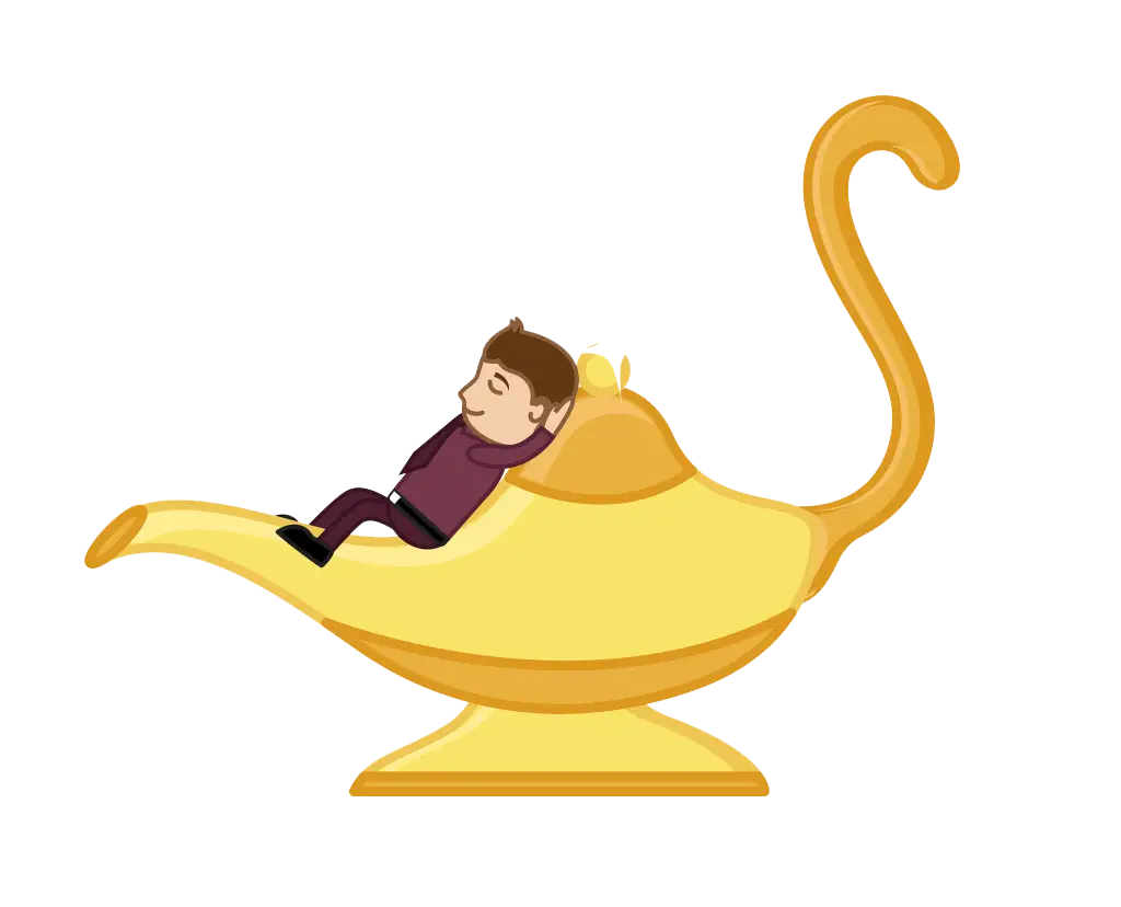 Sleeping on a Magic Lamp