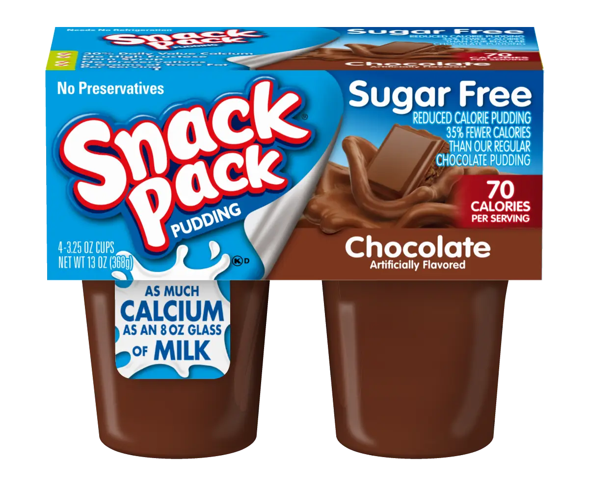 Snack Pack Sugar-Free Chocolate Pudding