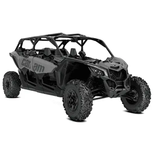 Black All-Terrain Vehicle for Off-Road Adventures