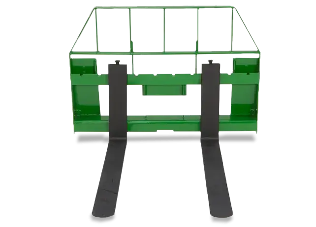 Green Forklift Attachment