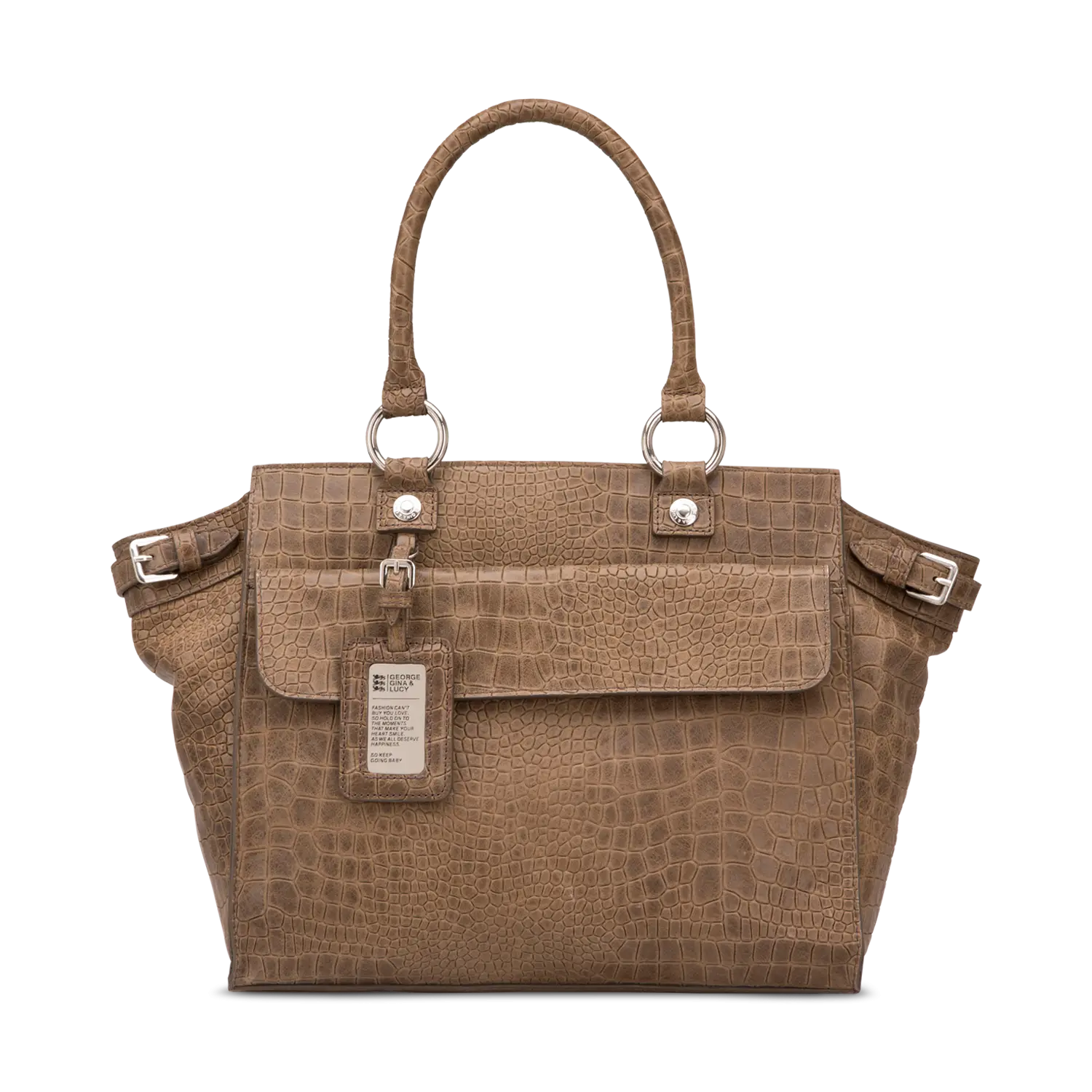 Elegant Brown Handbag