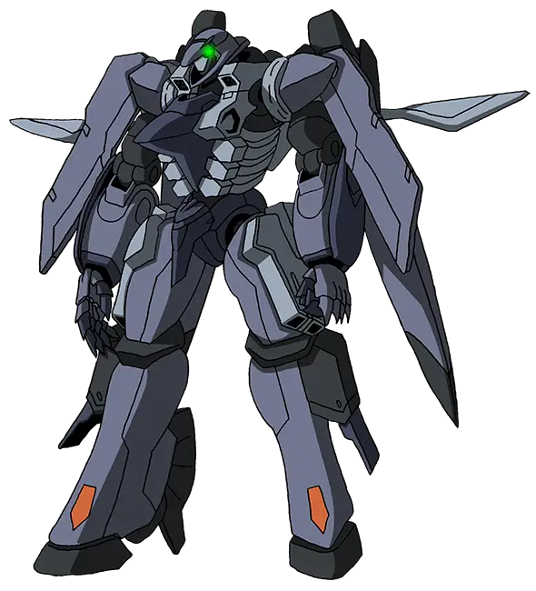 Robotic Grey Anime Mecha with Futuristic Style