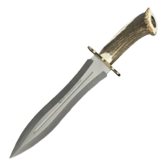 Dagger with Antler Handle Design