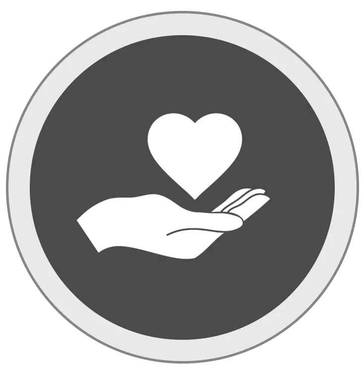 Heart in Hand Symbol