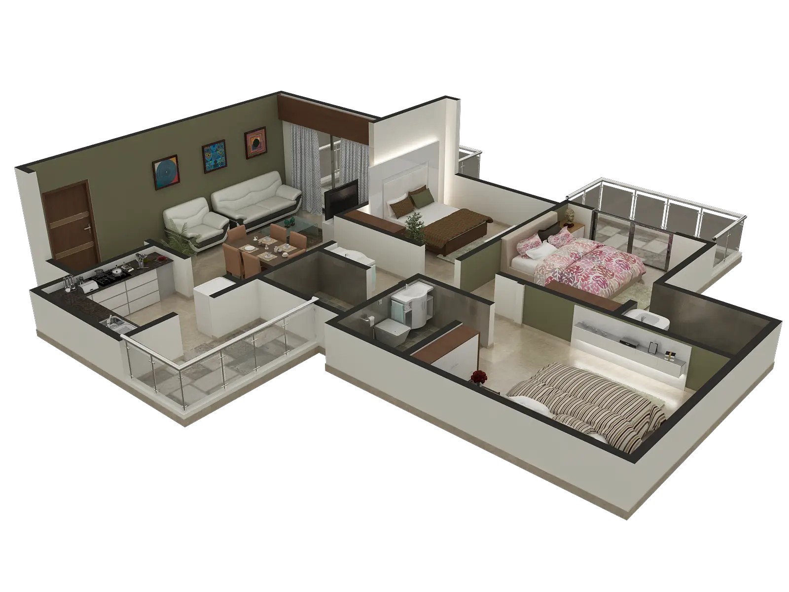 3D Floor Plan Design