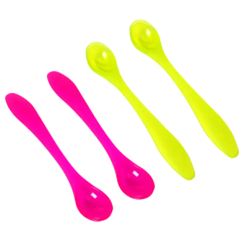 Brightly Colored Baby Spoons