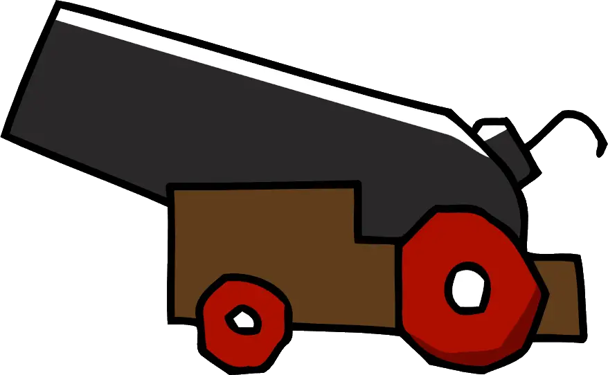Old Cannon Illustration