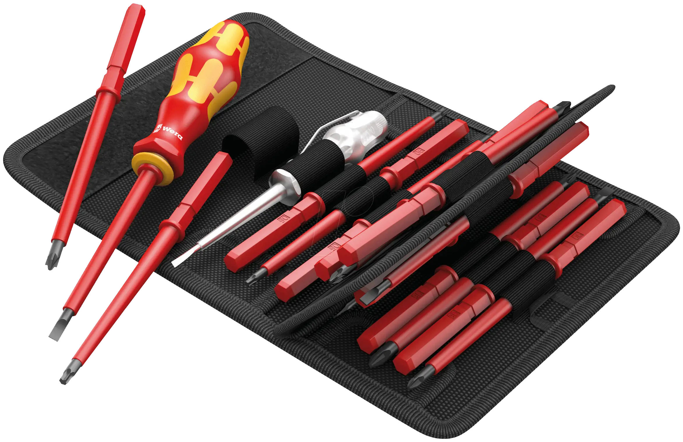 Red and Yellow Screwdriver Set