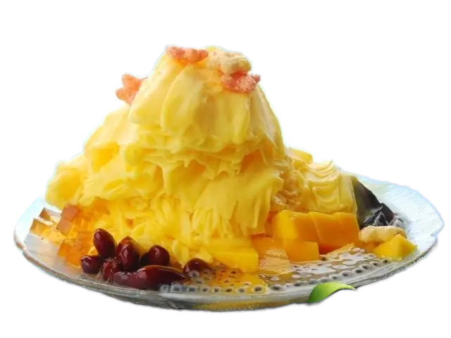 Mango Shaved Ice Dessert