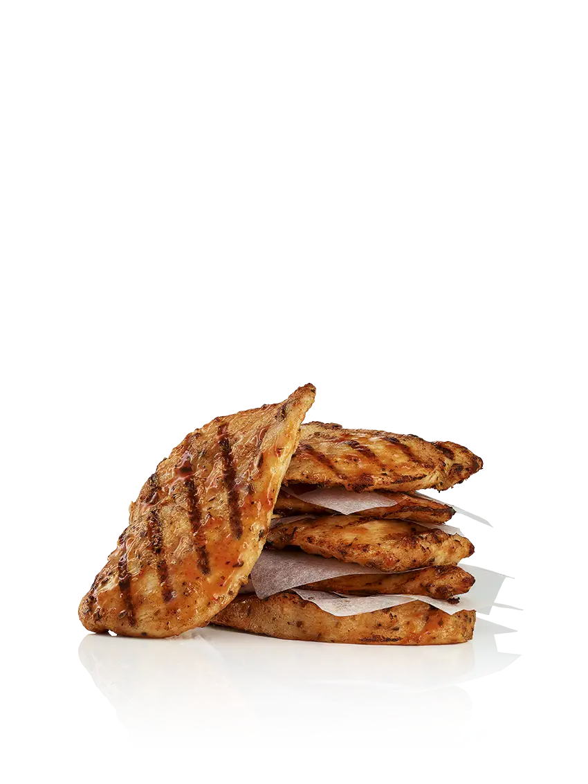 Stack of Grilled Chicken