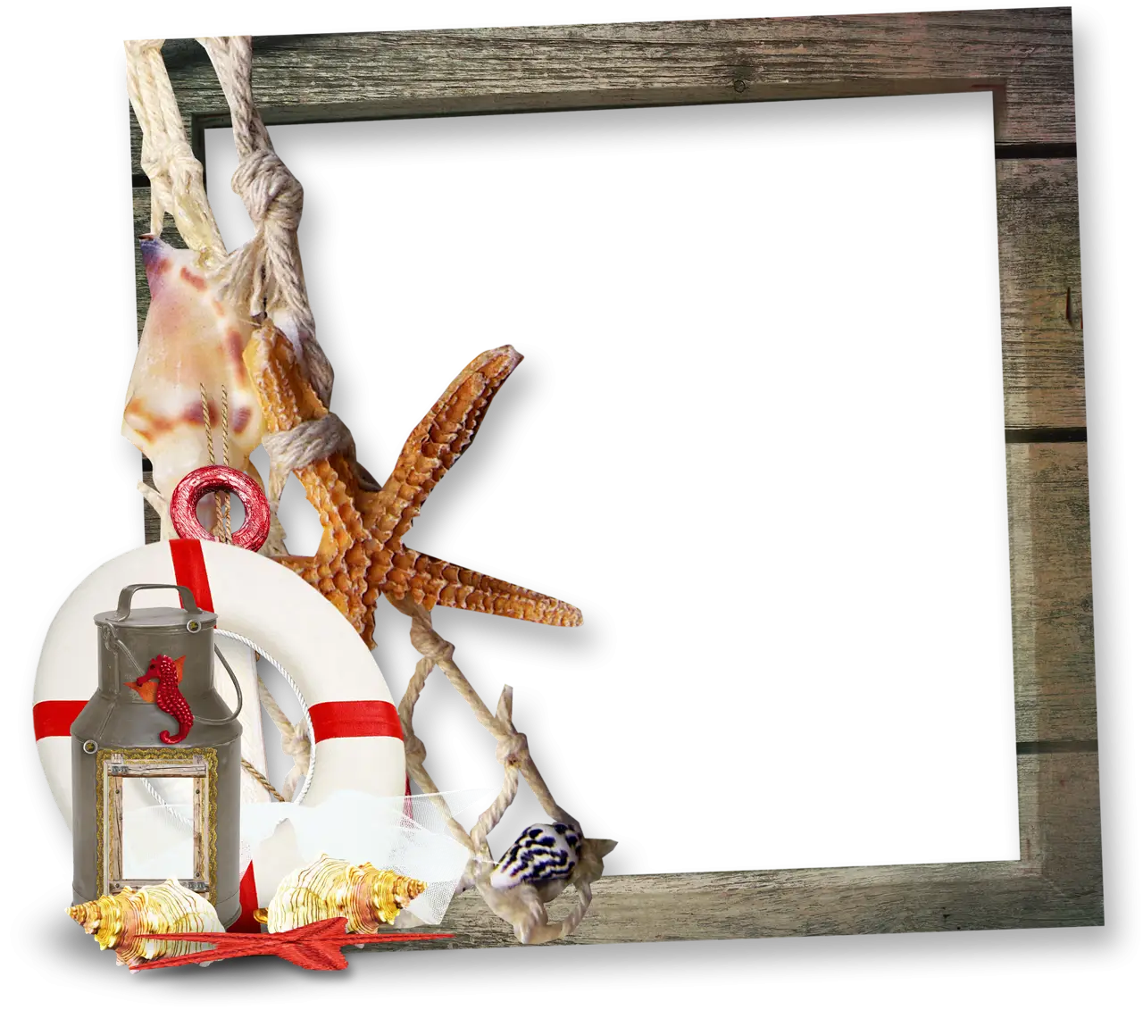 Nautical Themed Decorative Frame