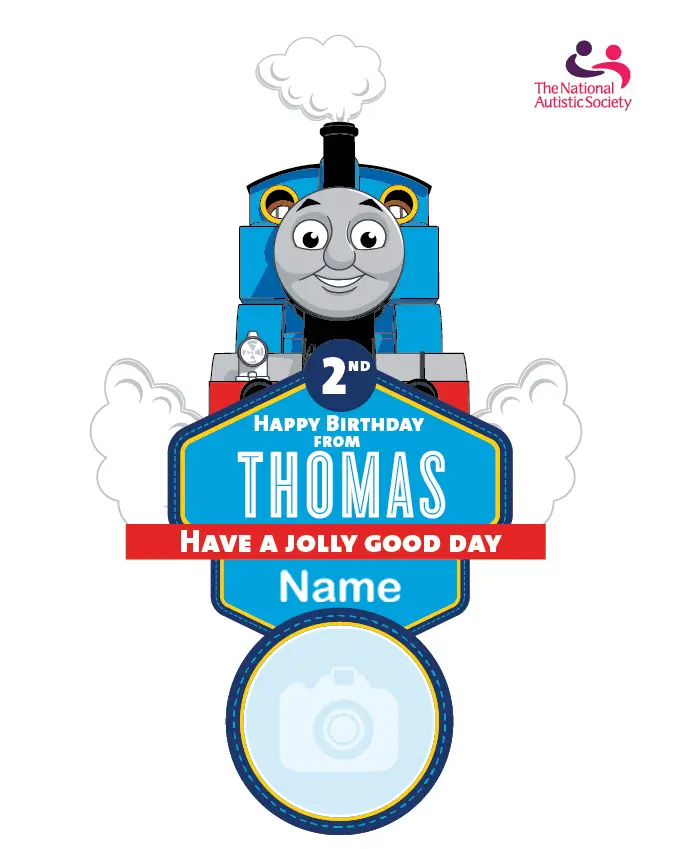 Thomas the Tank Engine Birthday Card