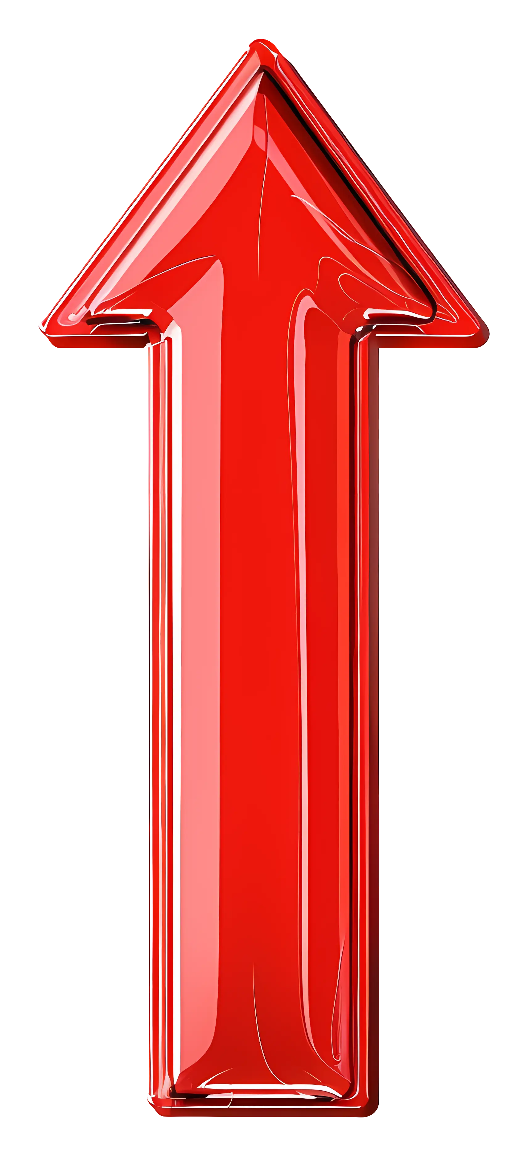 Red Up Arrow
