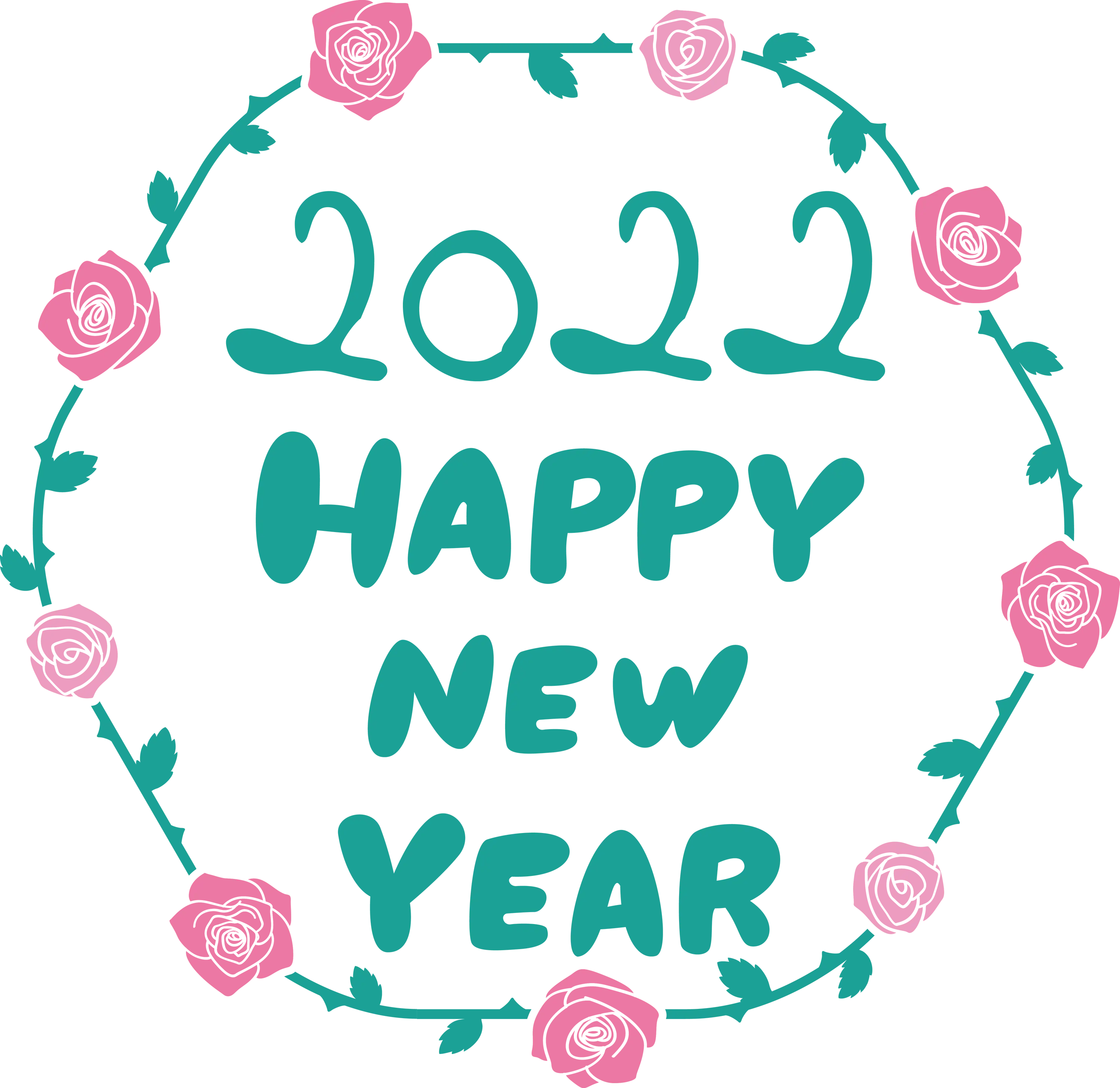 Happy New Year 2022 Greeting