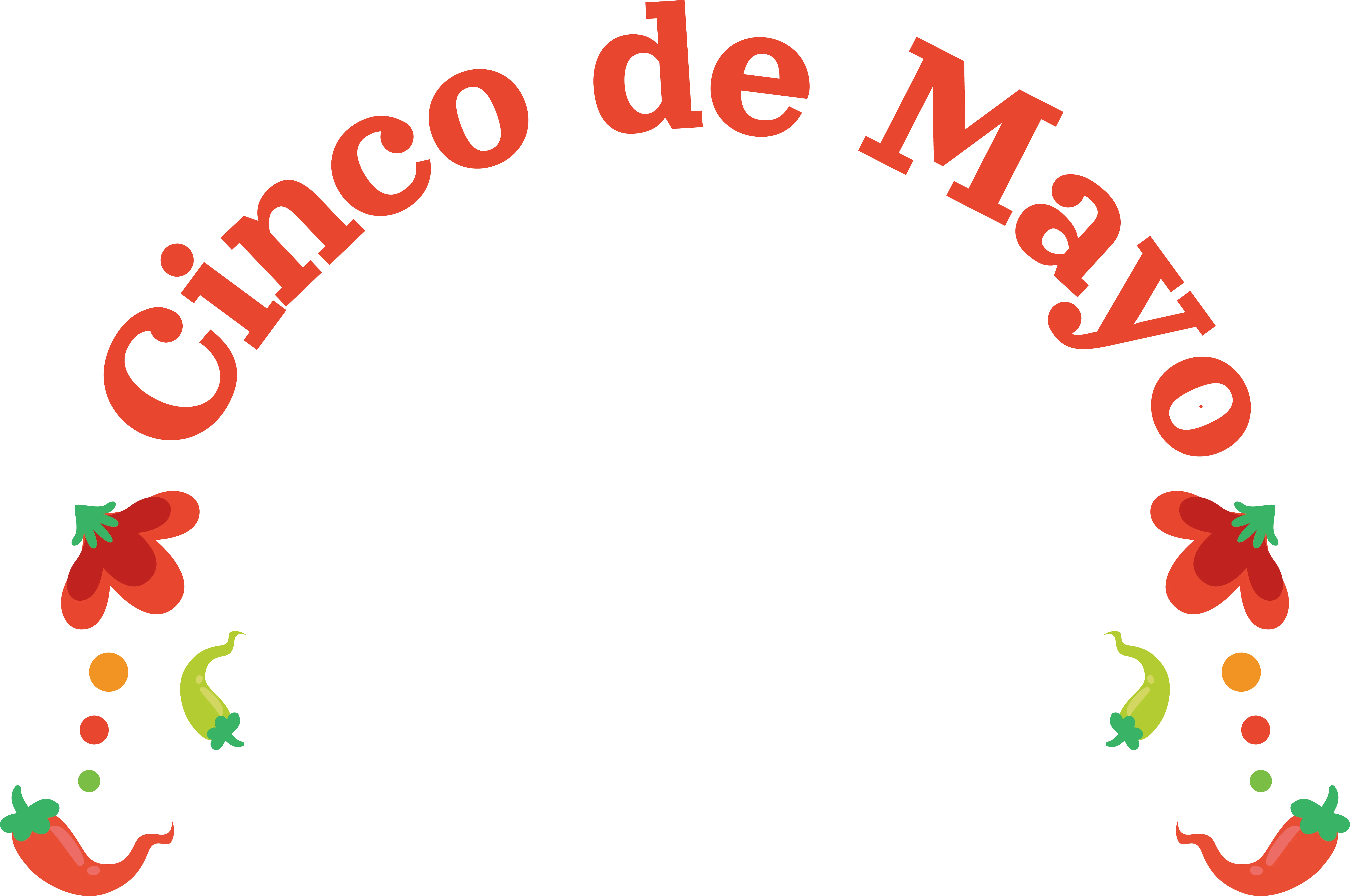 Cinco de Mayo Chili Pepper Wreath