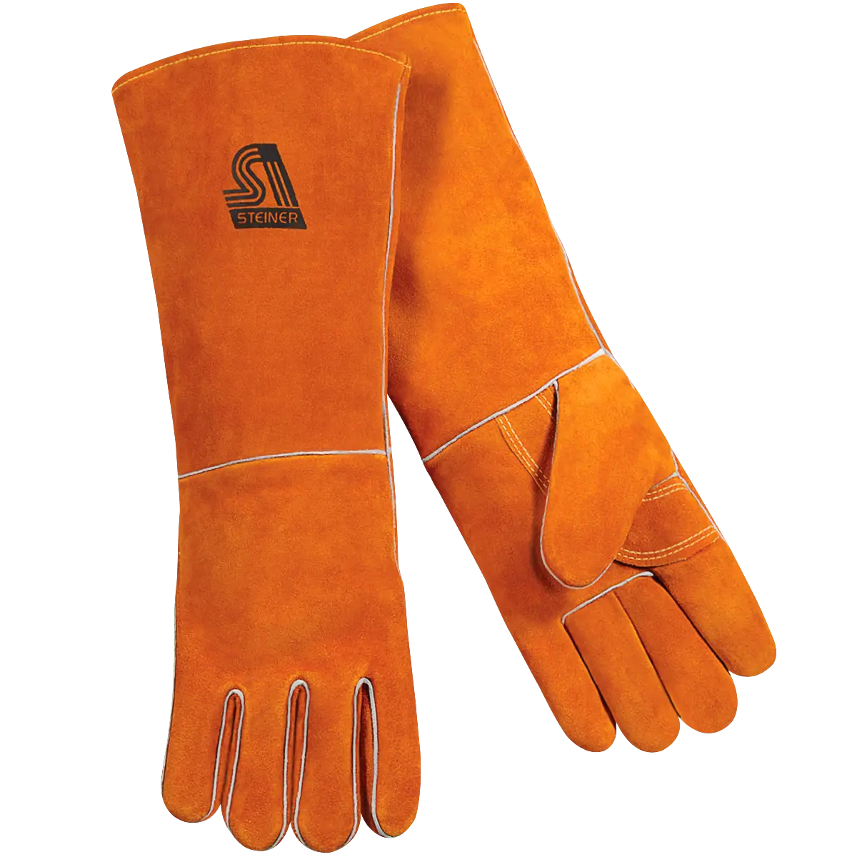 Orange Protective Work Gloves