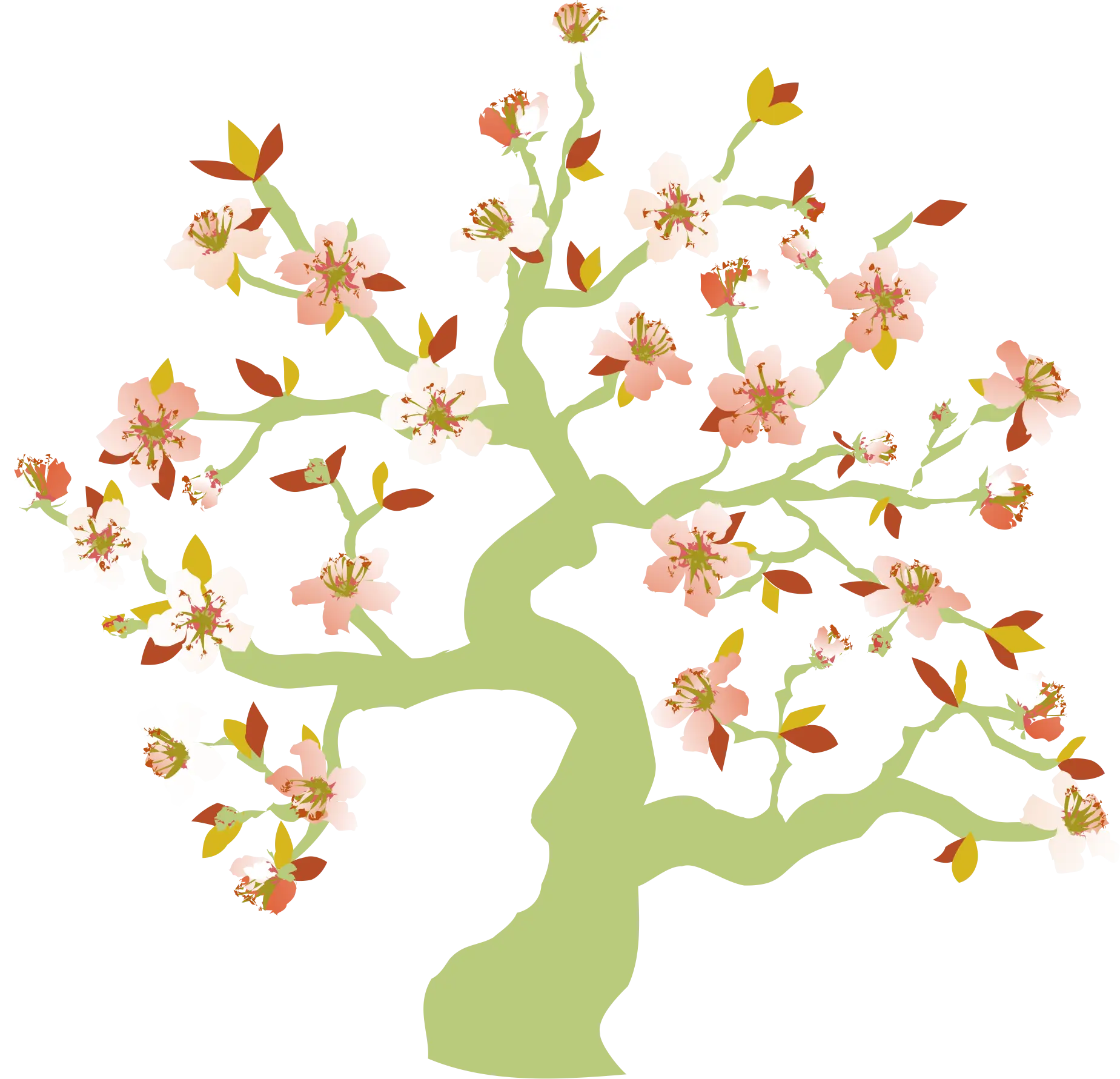 Blossom Tree with Flowers