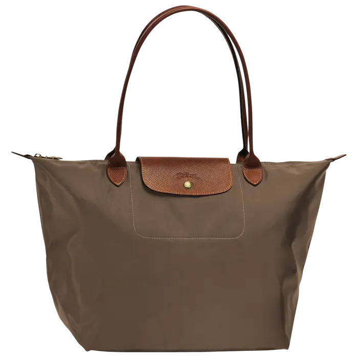 Casual Brown Handbag