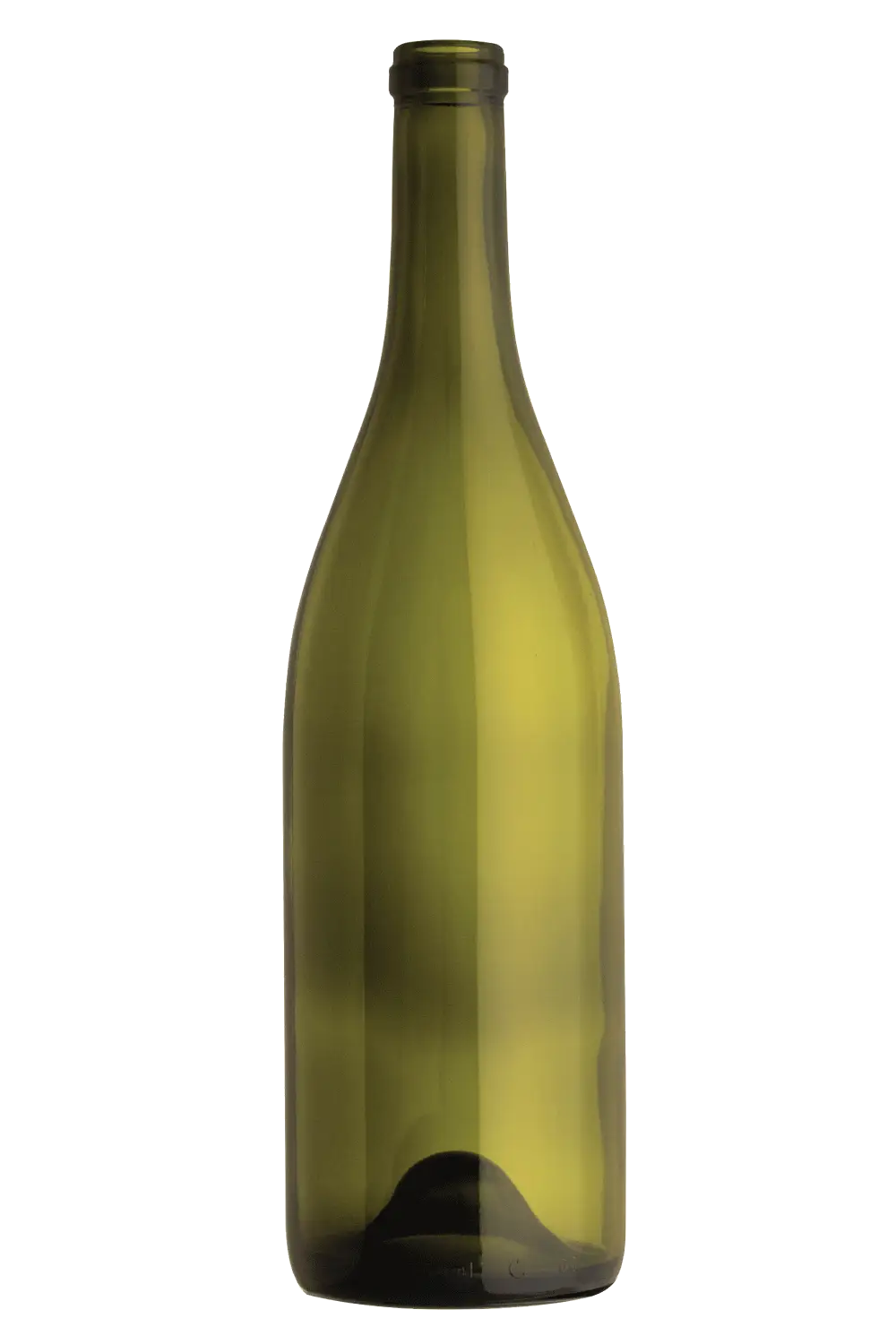 Green Glass Bottle for Beverages
