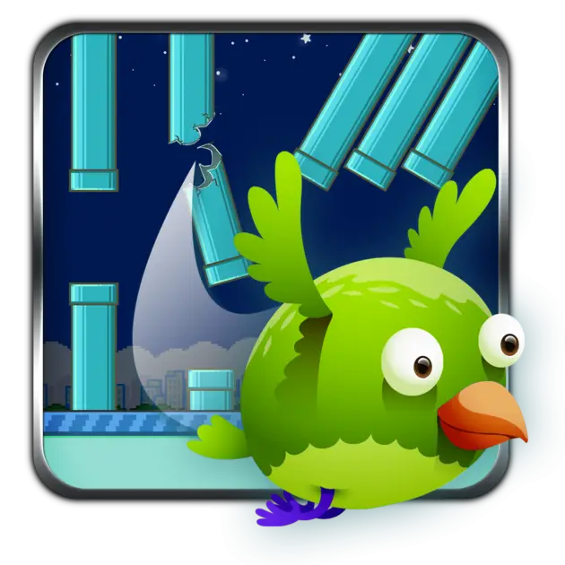 Green Bird in a Game