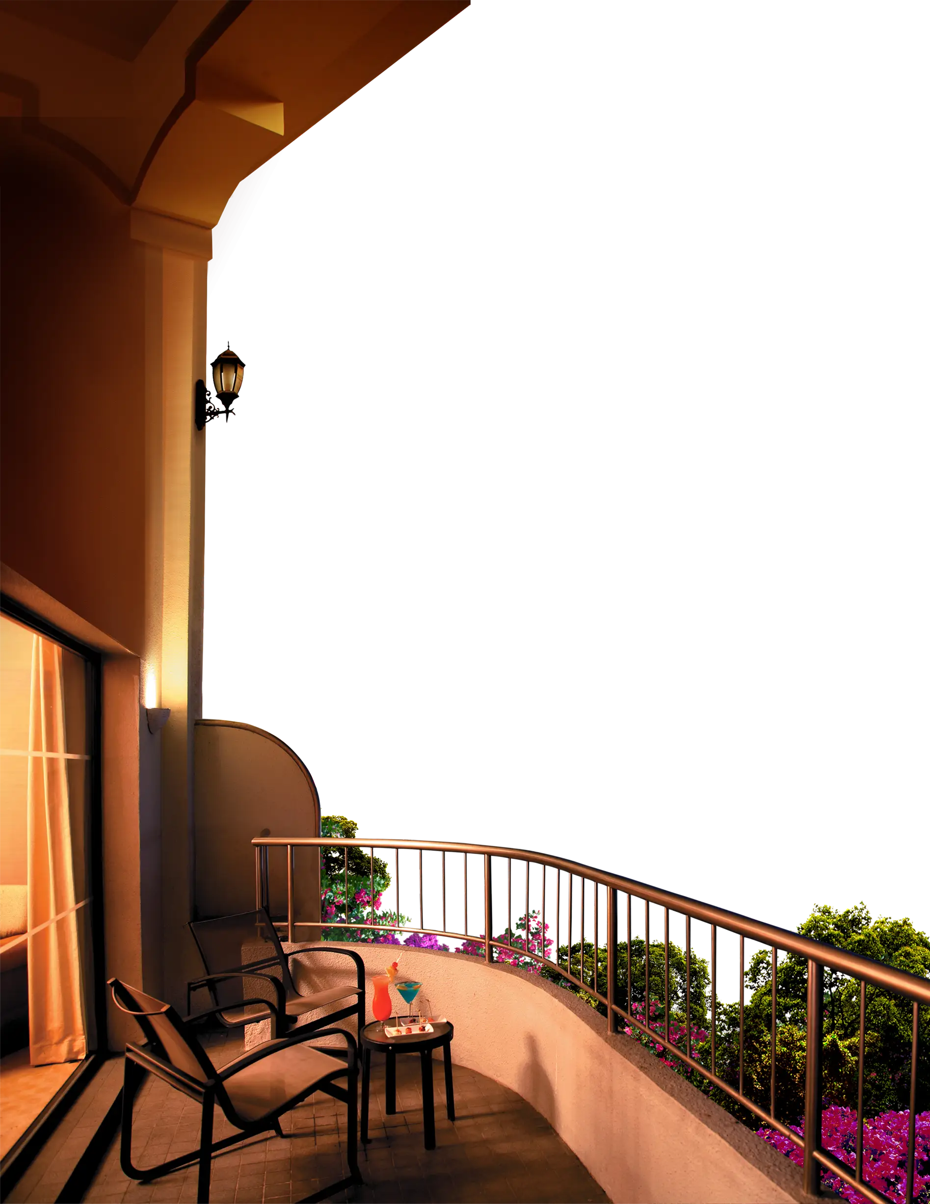 Cozy Balcony Scene