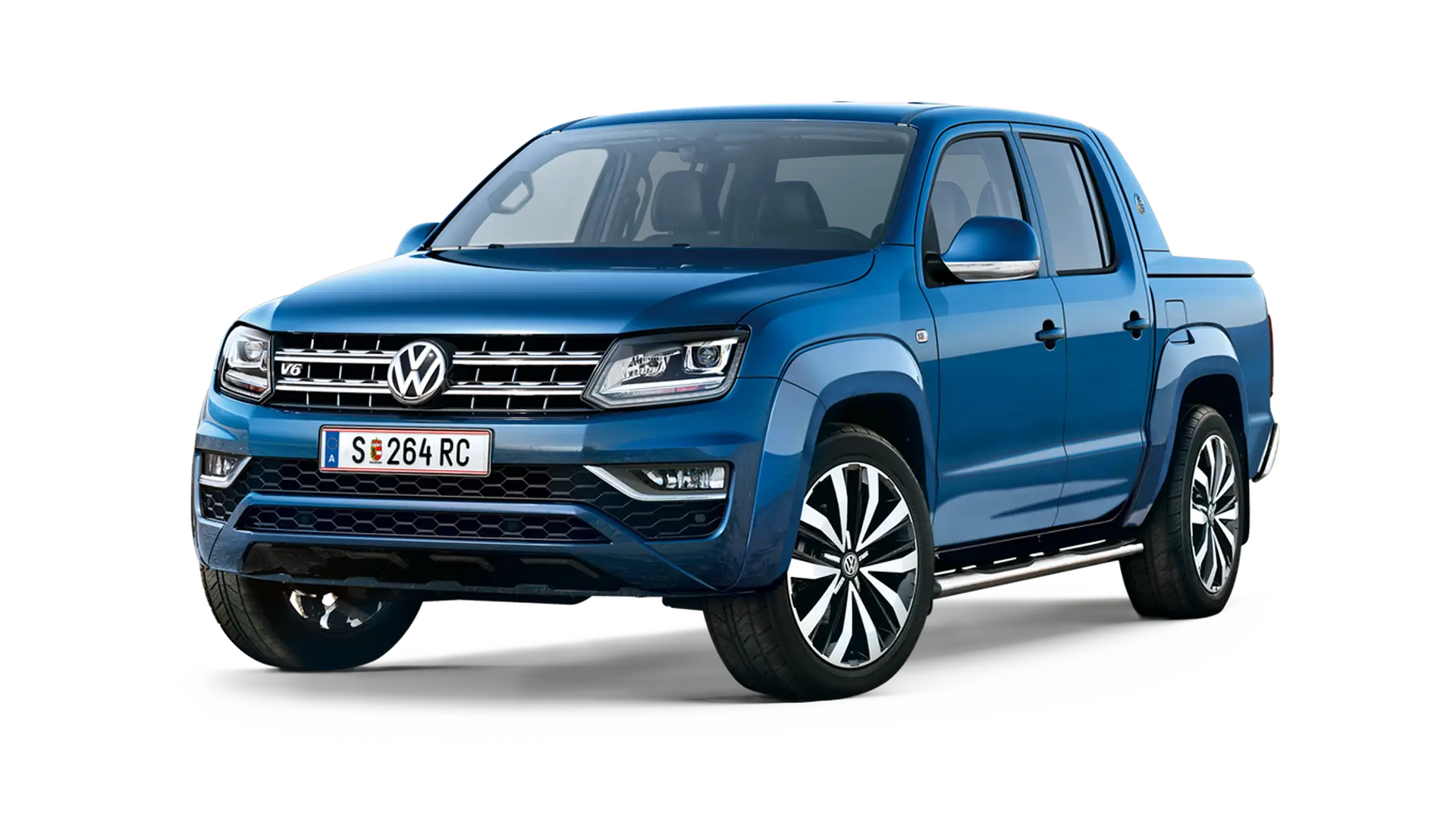 Blue Pickup Truck