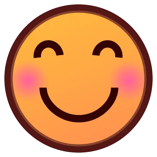 Blushing Emoji for Cute Conversations