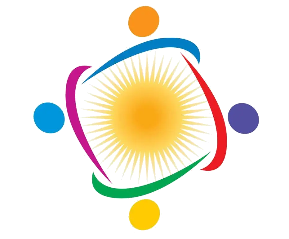 Colorful Sun Logo Design