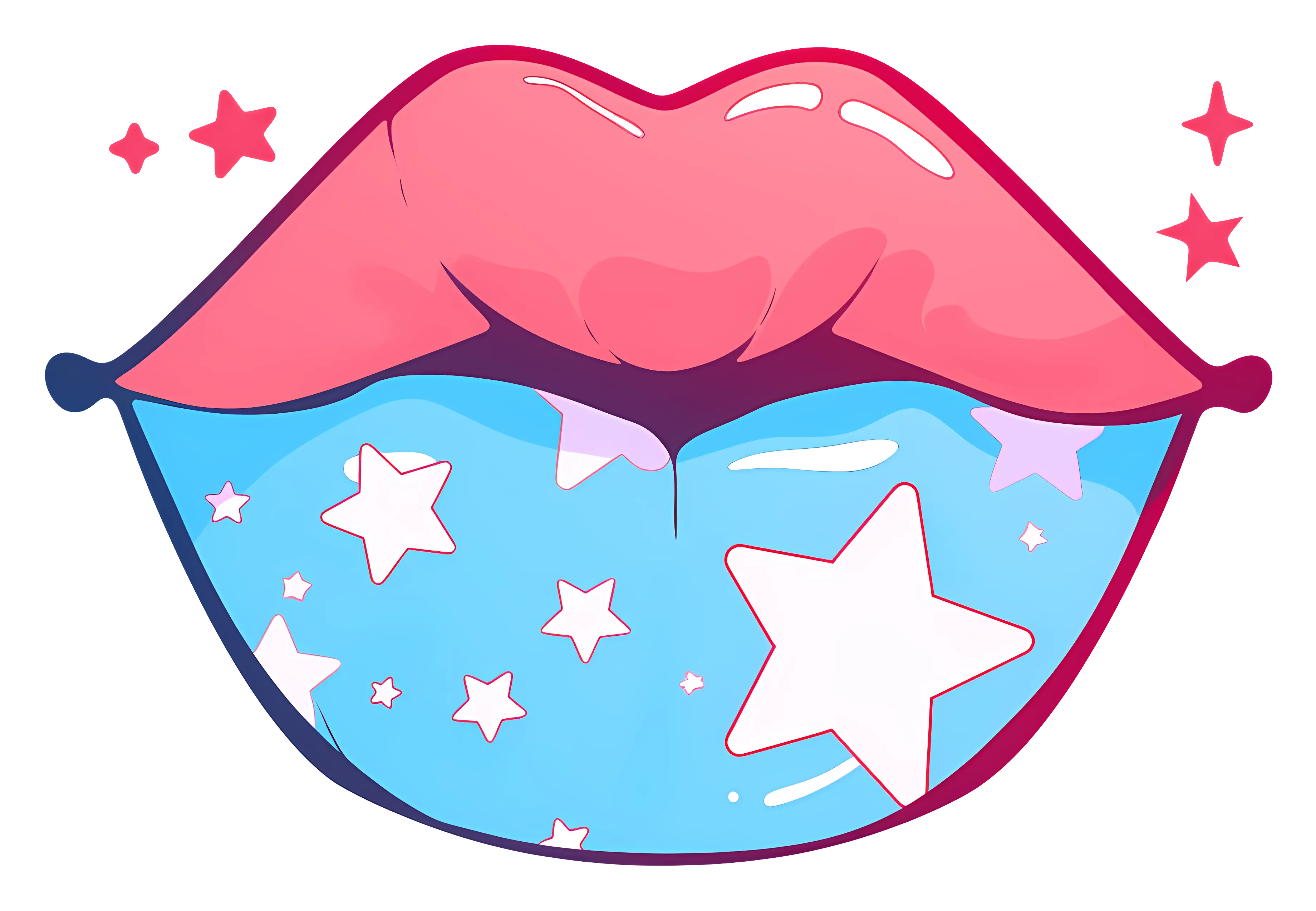 Colorful Artistic Lips