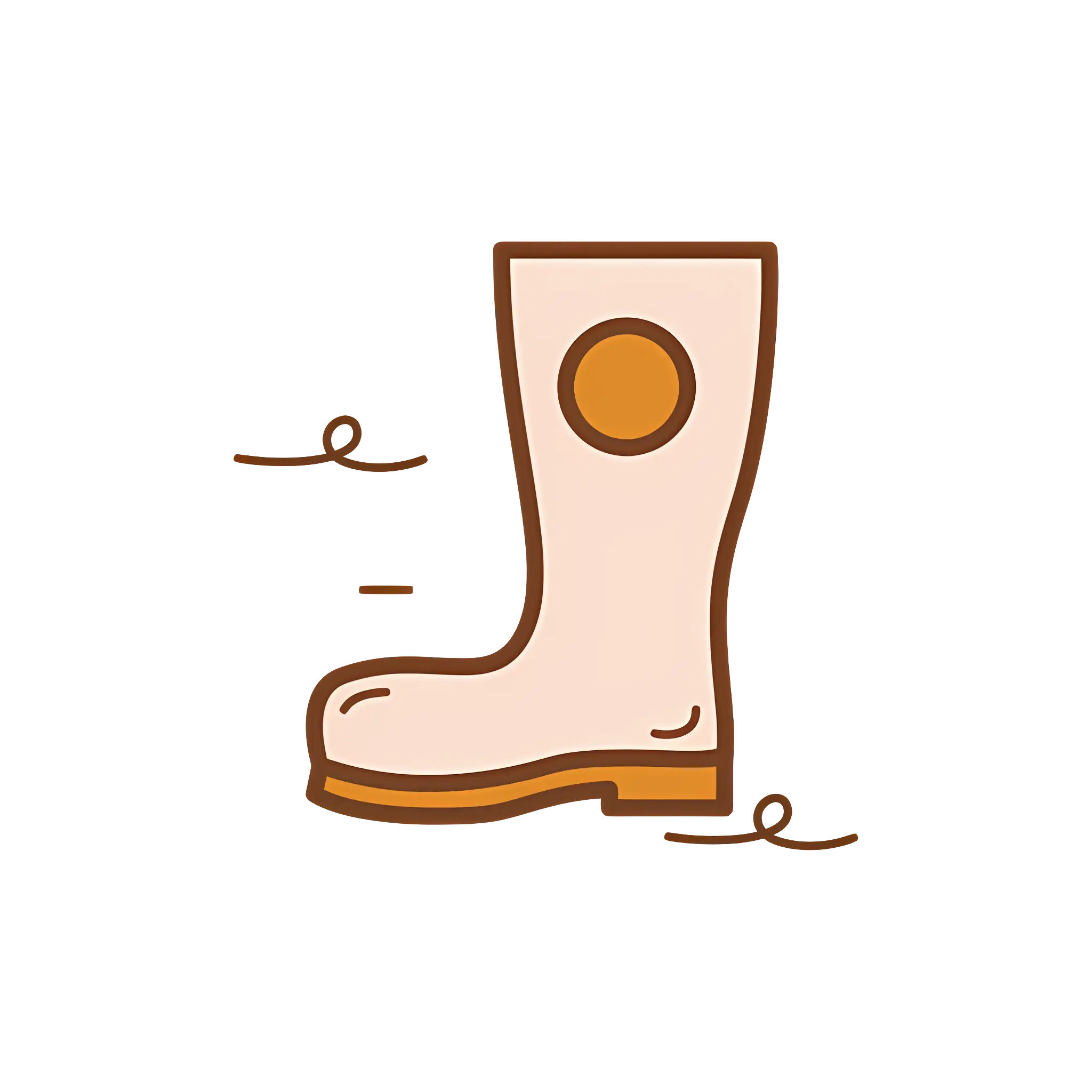 Cute Boot Illustration