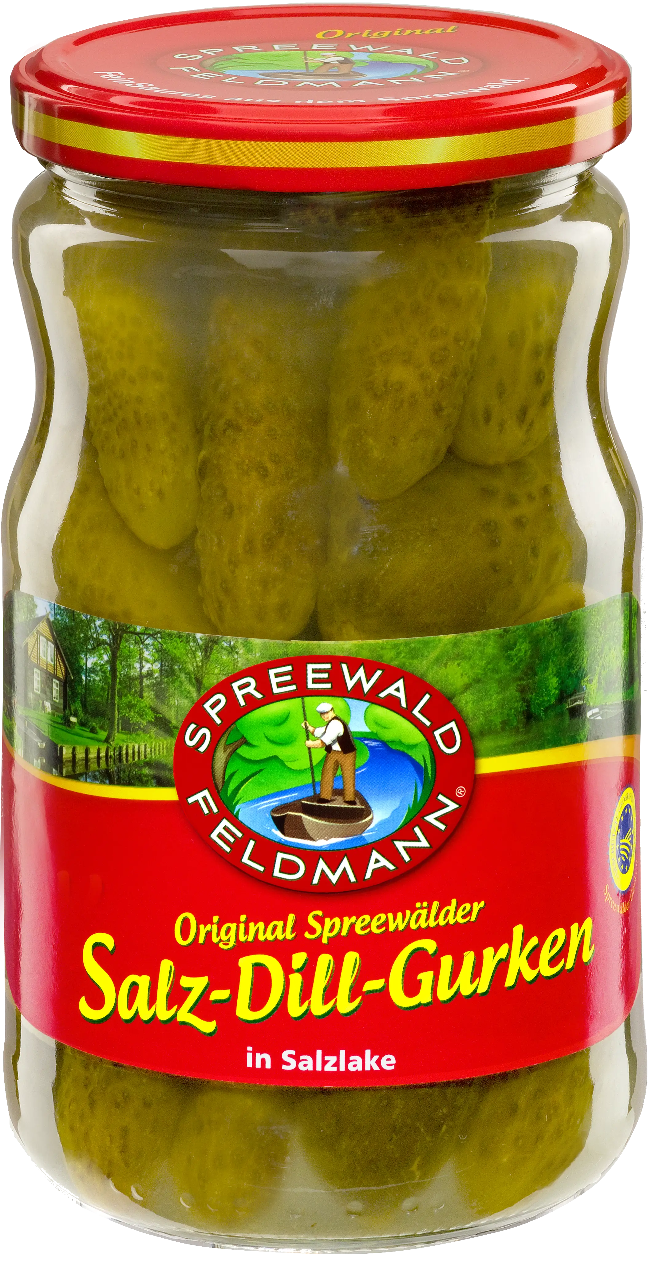 Jar of Pickles in Brine