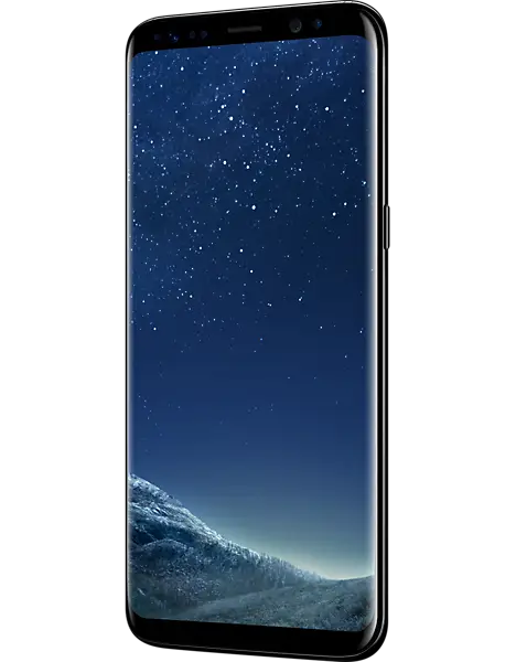 Smartphone with Starry Night Background