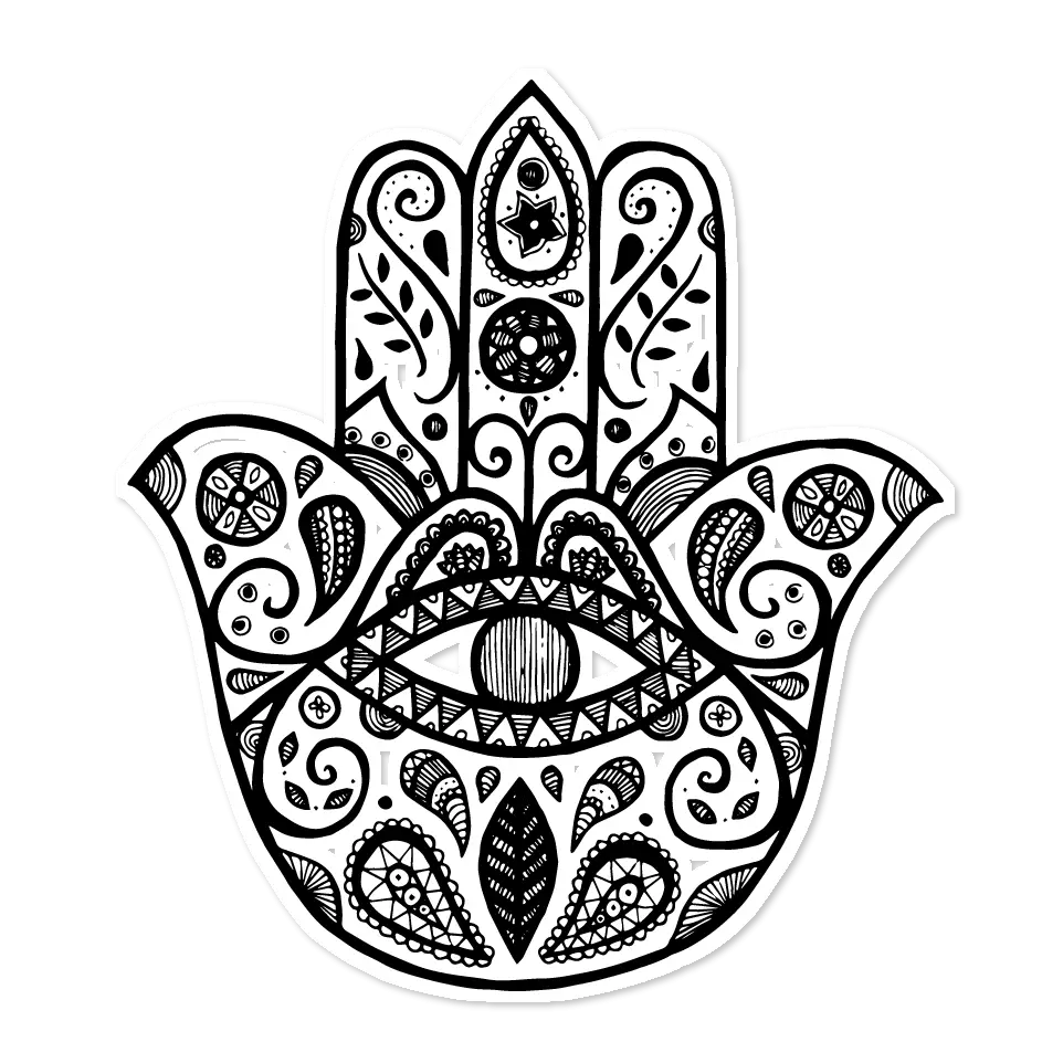 Hamsa Hand Symbol for Protection